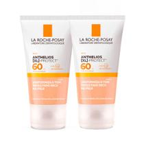 Kit 2 Protetor Solar Facial Anthelios XL-Protect Cor Clara FPS 60 Gel Creme 40g