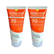 Kit 2 Protetor Solar Facial Antioleosideade FPS 70