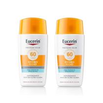 Kit 2 Protetor Solar Facial Eucerin Hydro Fluid Fps60 50ml Cada