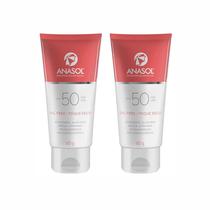 Kit 2 Protetor Solar Facial Fps 50 Dahuer 60G - Anasol