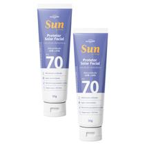 Kit 2 Protetor Solar Facial Oil Free FPS70 50G - My Health