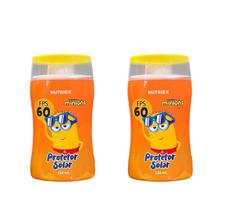 Kit 2 Protetor Solar Fator 60 Minions 120ml Bioactive E Kit 2 Protetor Solar Fator 60 Minions 120ml Bioactive E