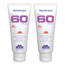 Kit 2 Protetor Solar FPS 60 Profissional Bloqueador Nova Fórmula Mavaro