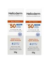 Kit 2 Protetor Solar Helioderm Fps 50 3 em 1 - 50g