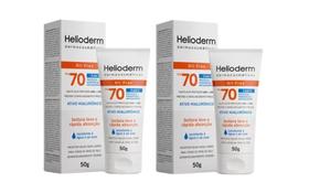 Kit 2 Protetor Solar Helioderm Fps70 50g S/Cor - Kley Hertz Kit 2 Protetor Solar Helioderm Fps70 50g S/Cor - Kley Hertz