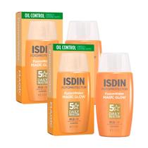 Kit 2 Protetor Solar Insdin Fotoprotector FPS 30 FusionWater Magic Glow 50ml Kit 2 Protetor Solar Insdin Fotoprotector FPS 30 FusionWater Magic Glow 50ml