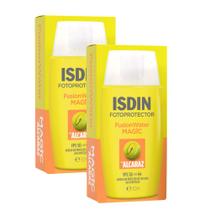 Kit 2 Protetor Solar Isdin Fotoprotector Fusion Water Magic by Alcaraz FPS 50 50ml Kit 2 Protetor Solar Isdin Fotoprotector Fusion Water Magic by Alcaraz FPS 50 50ml