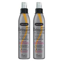 Kit 2 Protetor Térmico para Cabelo Spray Defrizante com Queratina Soft Hair 140ml Kit 2 Protetor Térmico para Cabelo Spray Defrizante com Queratina Soft Hair 140ml