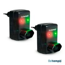 Kit 2 Protetores de Surtos de Energia Anti Raio Para Eletrônicos TV PC e Videogame Beltempo