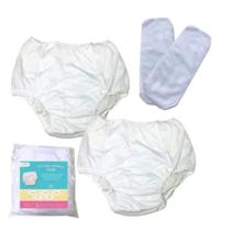 Kit 2 Protetores Fralda Geriatrica Plástica com Absorventes