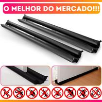 Kit 2 Protetores Rolinho Veda Porta Impermeável 80cm material sintético