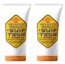 Kit 2 Protetores Solar Esportivo Vegano 5H Duração 30 FPS 360g Suntech