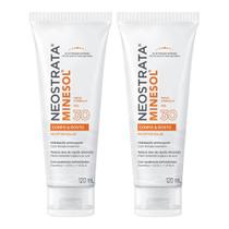 Kit 2 Protetores Solar Neostrata Minesol Corpo e Rosto FPS 30 120mL