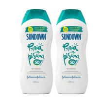 Kit 2 Protetores Solar Sundown Starck FPS 50 200ml