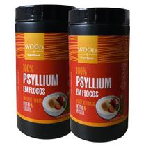 Kit 2 Psyllium Husk Premium em Flocos Fibra 100% Puro 567g Kit 2 Psyllium Husk Premium em Flocos Fibra 100% Puro 567g