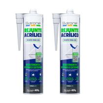 Kit 2 Pu 40 400g Rejunte Acrílico Barone Diversas Cores