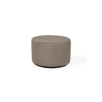 Kit 2 Puff Banquinho banqueta Decorativo Redondo Quarto Infantil Tecido Linho Suede Macio - Cores