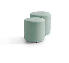 Kit 2 Puff Redondo Adulto Infantil Quarto Pufe Sala Banqueta Banco Decoraçã