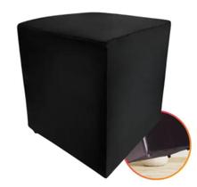 Kit 2 puffs cubo quadrado Decorativo