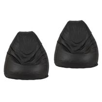 Kit 2 Puffs Fofão Pop Preto - Stay Puff