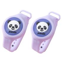 kit 2 Pulseira Repelente Infantil Anti Mosquitos Dengue Pernilongo pisca pisca proteção para a criança bebê