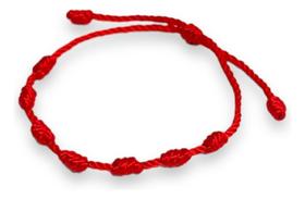 Kit 2 Pulseira Vermelha De Sete Nós Kabbalah P/afastar O Mal Kit 2 Pulseira Vermelha De Sete Nós Kabbalah P/afastar O Mal