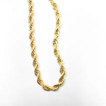 Kit 2 pulseiras bracelete trançado dourada fashion