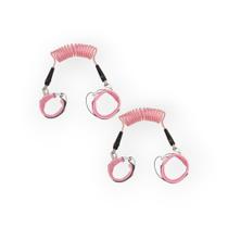 Kit 2 pulseiras de seguranca cordao infantil guia para pulso buba