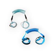 Kit 2 pulseiras de seguranca cordao infantil guia para pulso buba