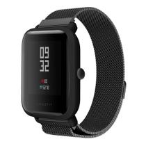 Kit 2 Pulseiras em Metal / Aço - Magnética compatíveis com Amazfit GTS / GTS 2 / GTS 2e / GTS 2 mini - Nsmart