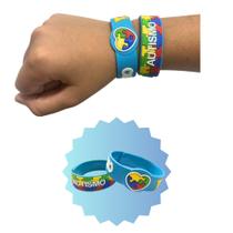 Kit 2 Pulseiras Infantil Autista / Autismo