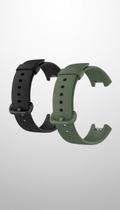 Kit 2 Pulseiras Silicone Universal Relógio Smartwatch