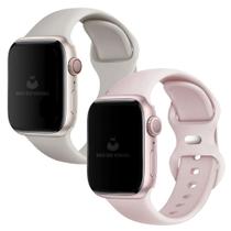 Kit 2 Pulseiras Sport Fecho Duplo Compatível com Apple Watch Kit 2 Pulseiras Sport Fecho Duplo Compatível com Apple Watch