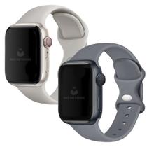 Kit 2 Pulseiras Sport Fecho Duplo Compatível com Apple Watch Kit 2 Pulseiras Sport Fecho Duplo Compatível com Apple Watch