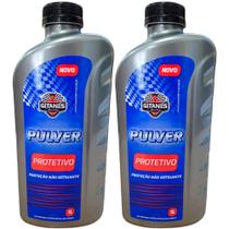 Kit 2 Pulver Oil Protetivo de Chassis e Peças Automotivas Gitanes - 1 Litro