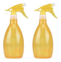 Kit 2 Pulverizadores Borrifadore Laranja Nevoa 500ml Guarany