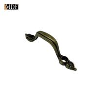 Kit 2 Puxador Pontas Trabalhada 7 X 9cm para Caixa e Bandeja Artesanato