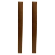 Kit 2 Puxador Slim de Plástico Marrom para Móveis Balcão Cômoda Leve Resistente e de Fácil Instalação Kit 2 Puxador Slim de Plástico Marrom para Móveis Balcão Cômoda Leve Resistente e de Fácil Instalação
