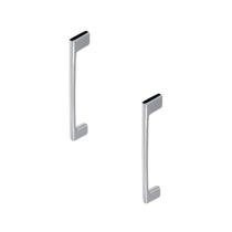 Kit 2 Puxadores Montero 96mm Cromado Torralba Kit 2 Puxadores Montero 96mm Cromado Torralba