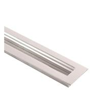 Kit 2 Puxadores Porta Armário Concha De Embutir Aço 12cm