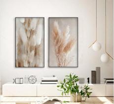 Kit 2 quadro decorativo paisagem 50x70cm sem vidro Kit 2 quadro decorativo paisagem 50x70cm sem vidro
