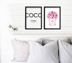 Kit 2 quadros ambiente - FASHION Kit 2 quadros ambiente - FASHION