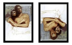 Kit 2 Quadros Clube Da Luta Filme Arte Posters Moldurados Kit 2 Quadros Clube Da Luta Filme Arte Posters Moldurados