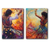 Kit 2 Quadros Decorativos Ciganos Umbanda Candomblé Decoração Orixá Exclusivo Kit 2 Quadros Decorativos Ciganos Umbanda Candomblé Decoração Orixá Exclusivo