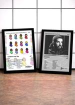 Kit 2 Quadros Drake Certif+Sc C/ Vidro, Moldura Preta Tam:A4 Kit 2 Quadros Drake Certif+Sc C/ Vidro, Moldura Preta Tam:A4