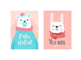 Kit 2 Quadros Placas Decorativas Natal