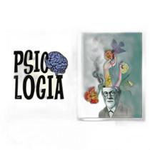 Kit 2 Quadros Psicologia Freud 45X34Cm - Com Vidro