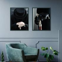 Kit 2 Quadros Tranca Rua Das Almas - Fotos 24X18Cm - Vidro Kit 2 Quadros Tranca Rua Das Almas - Fotos 24X18Cm - Vidro