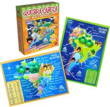 Kit 2 Quebra Cabeça Mapa Brasil América Do Sul Algazarra Kit 2 Quebra Cabeça Mapa Brasil América Do Sul Algazarra