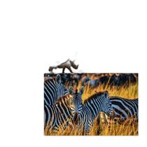 Kit 2 Quebra-Cabeças Animais Da Savana Africana 24 Peças